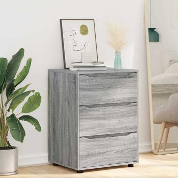 ARDEBO.de - Aufbewahrungsschrank Graues Sonoma 60 x 48 x 81 cm