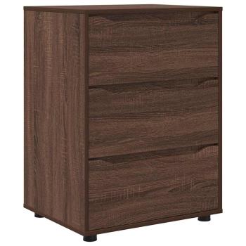 Aufbewahrungsschrank Braun Eichen-Optik 60 x 48 x 81 cm