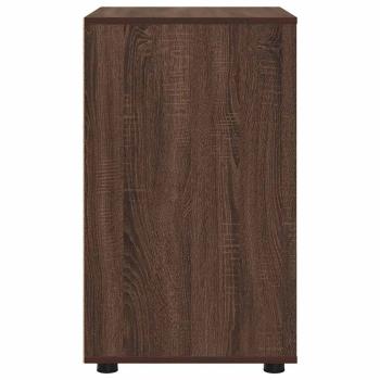 Aufbewahrungsschrank Braun Eichen-Optik 60 x 48 x 81 cm
