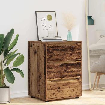 Aufbewahrungsschrank Altholz 60 x 48 x 81 cm Holzwerkstoff