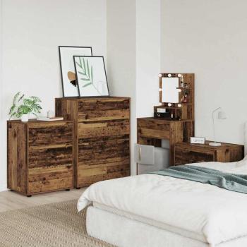 Aufbewahrungsschrank Altholz 60 x 48 x 81 cm Holzwerkstoff