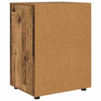 Aufbewahrungsschrank Altholz 60 x 48 x 81 cm Holzwerkstoff