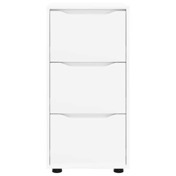 Aufbewahrungsschrank Weiß 40 x 48 x 81 cm Holzwerkstoff