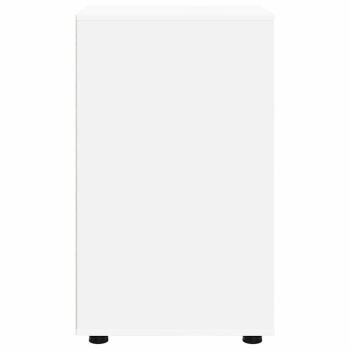 Aufbewahrungsschrank Weiß 40 x 48 x 81 cm Holzwerkstoff