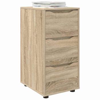Aufbewahrungsschrank Sonoma-Eiche 40 x 48 x 81 cm Holzwerkstoff