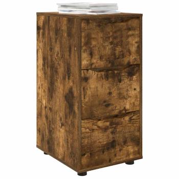 Aufbewahrungsschrank Geräucherte Eiche 40 x 48 x 81 cm