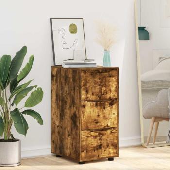 Aufbewahrungsschrank Geräucherte Eiche 40 x 48 x 81 cm