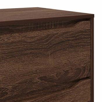 Aufbewahrungsschrank Braun Eichen-Optik 40 x 48 x 81 cm