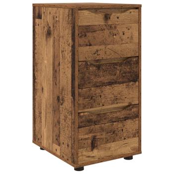 Aufbewahrungsschrank 40 x 48 x 81 cm Holzwerkstoff Altholz