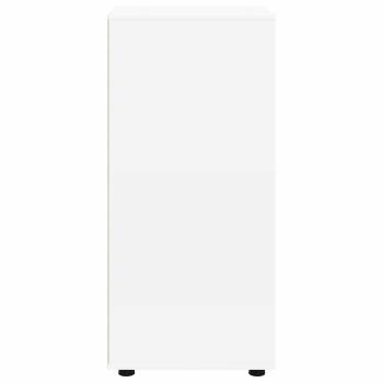 Aufbewahrungsschrank Weiß 40 x 48 x 105 cm Holzwerkstoff