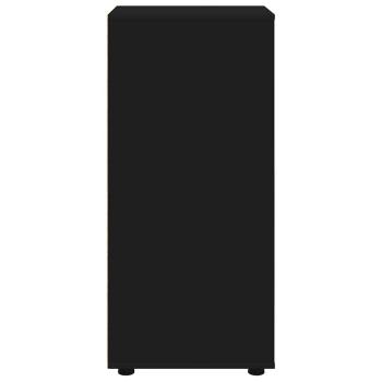 Aufbewahrungsschrank Schwarz 40 x 48 x 105 cm Holzwerkstoff