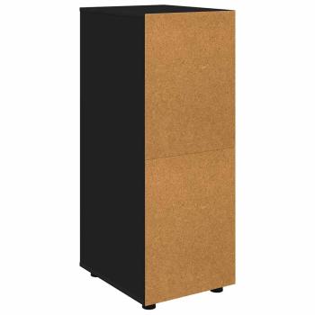 Aufbewahrungsschrank Schwarz 40 x 48 x 105 cm Holzwerkstoff