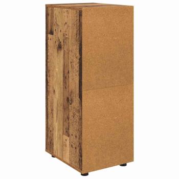 ARDEBO.de - Aufbewahrungsschrank Altholz 40 x 48 x 105 cm Holzwerkstoff
