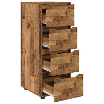 Aufbewahrungsschrank Altholz 40 x 48 x 105 cm Holzwerkstoff