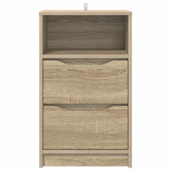 Nachttische 2 pcs Sonoma-Eiche 40 x 30 x 467 cm Holzwerkstoff