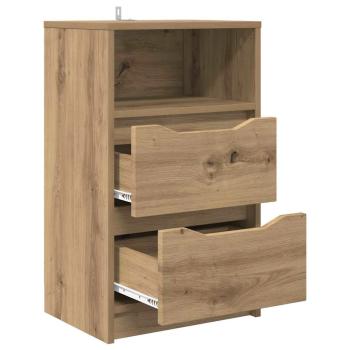 ARDEBO.de - Nachttische 2 pcs Artisan-Eiche 40 x 30 x 467 cm Holzwerkstoff