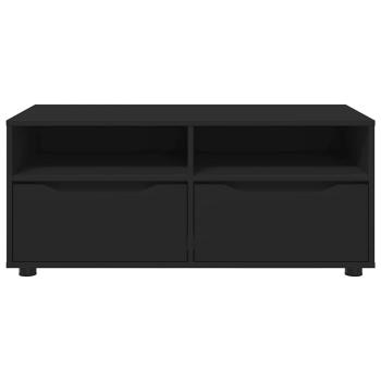 TV-Schränk Schwarz 100 x 48 x 43 cm Holzwerkstoff