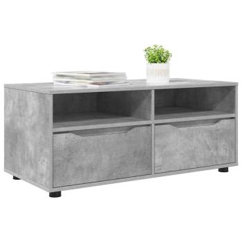 TV-Schränk Beton Grau 100 x 48 x 43 cm Holzwerkstoff