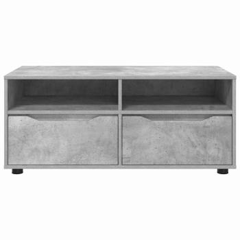 TV-Schränk Beton Grau 100 x 48 x 43 cm Holzwerkstoff