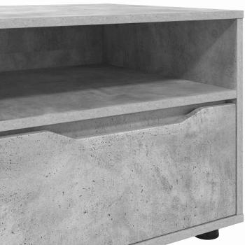TV-Schränk Beton Grau 100 x 48 x 43 cm Holzwerkstoff