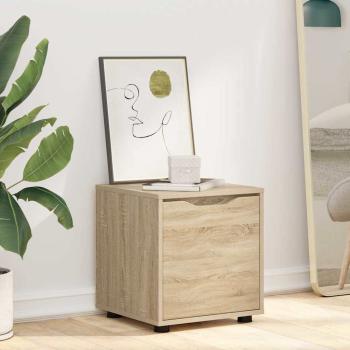 Badezimmerschrank Sonoma-Eiche 40,5 x 40 x 44 cm Holzwerkstoff