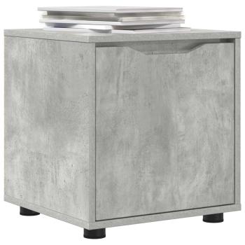 Badezimmerschrank 40,5 x 40 x 44 cm Holzwerkstoff Beton Grau