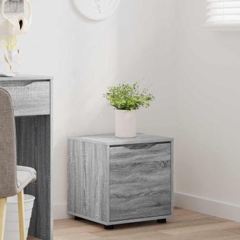 ARDEBO.de - Badezimmerschrank Graues Sonoma 40,5 x 40 x 44 cm Holzwerkstoff