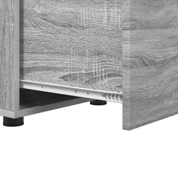 Badezimmerschrank Graues Sonoma 40,5 x 40 x 44 cm Holzwerkstoff