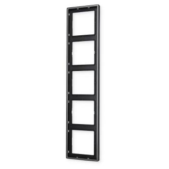 Rahmen 5-facfh, anthrazit, LS 990, Jung AL2985AN
