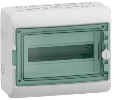 ARDEBO.de Schneider Electric Kaedra Kleinverteiler, Mureva Enclosure, 1x 12 TE, IP65, hellgrau (13431)