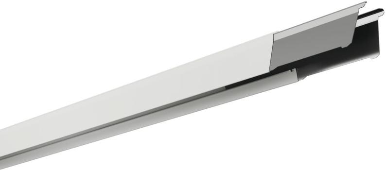 ARDEBO.de Siteco Tragschiene für Licross Leuchteneinsatz, 1,5m, Stahlblech, weiß (51TR1C7)