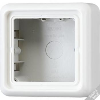 ARDEBO.de Aufputz-Kappe 1fach, grau, JUNG CD581AGR