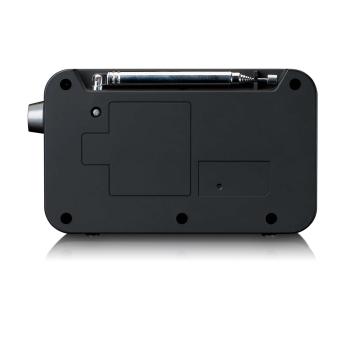 Tragbares DAB+ FM-Radio mit Bluetooth® 2,4" TFT-Display Schwarz