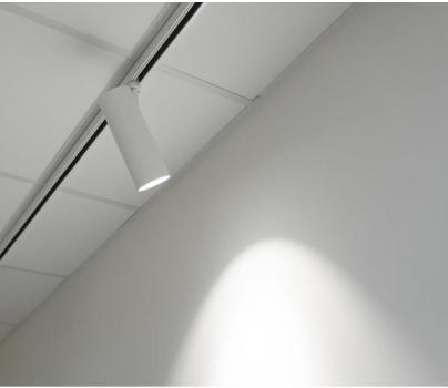 Brumberg LED-Schienenstrahler 230V AC, 50Hz, 32W, CRI > 90, 30°, 3500K, rund, weiß (88397175)