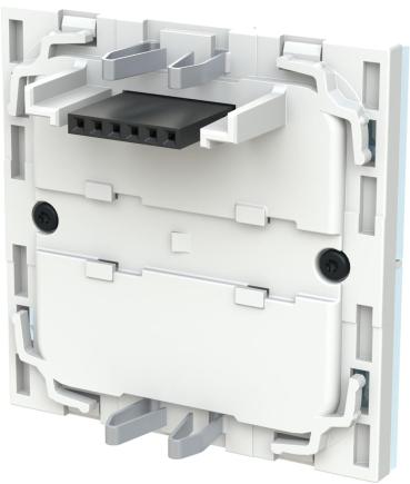 Busch-Jaeger KK/U4.55.11 Bedienelement, Busch-balance® SI, weiß (2CKA006115A0505)