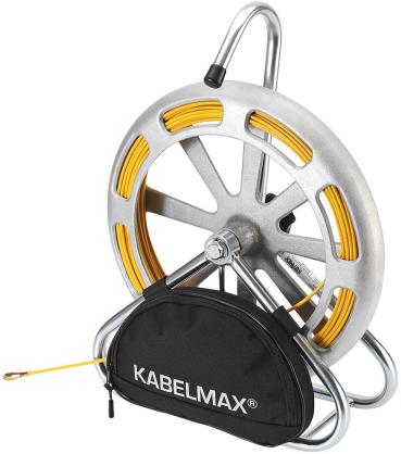 ARDEBO.de Cimco Kabelmax Einziehsystem für Kabel, 60 m, gelb (141802)
