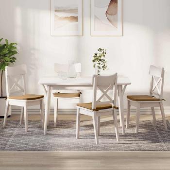 ARDEBO.de - Sitzkissen 4 pcs Braun 40 x 40 x 3 cm Samt