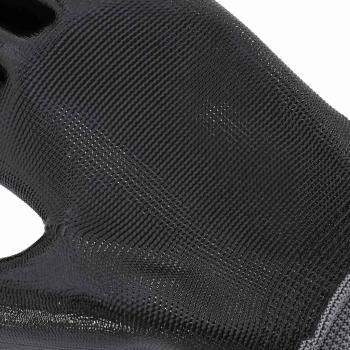 Arbeitshandschuhe 12 pcs Grau und Schwarz 9 / l Polyester