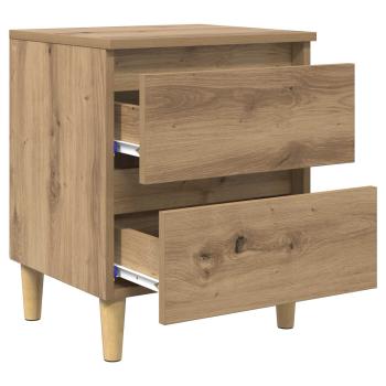Bettschrank Artisan-Eiche 40 x 35 x 50 cm Holzwerkstoff