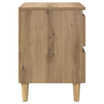 Bettschrank Artisan-Eiche 40 x 35 x 50 cm Holzwerkstoff