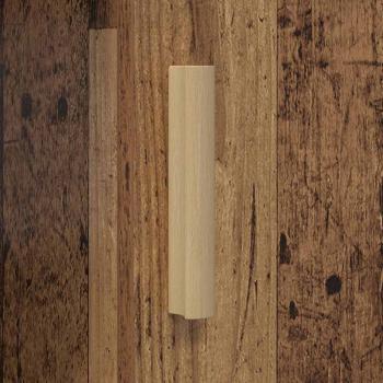 Schreibtisch mit Regal Altholz 140 x 50 x 75 cm Holzwerkstoff