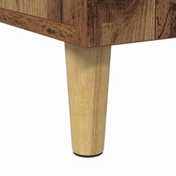 Schreibtisch mit Regal Altholz 140 x 50 x 75 cm Holzwerkstoff