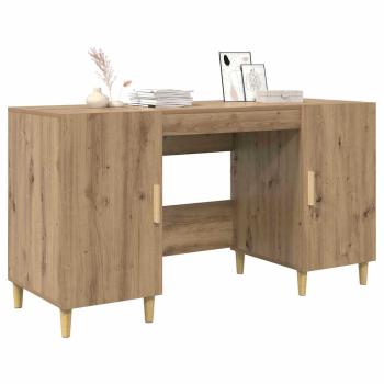 Schreibtisch Artisan-Eiche 140 x 50 x 75 cm Holzwerkstoff