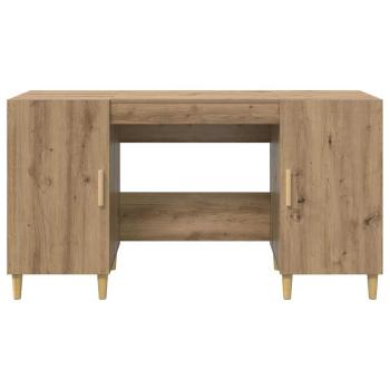 Schreibtisch Artisan-Eiche 140 x 50 x 75 cm Holzwerkstoff