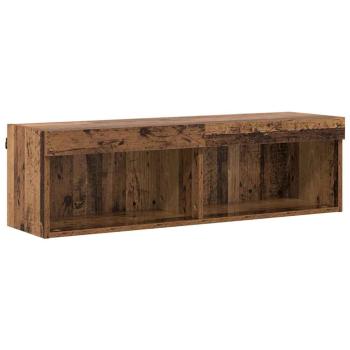TV-Wandschrank Altholz 100 x 30 x 30 cm Holzwerkstoff