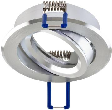 ARDEBO.de EVN Deckeneinbau, rund, IP20, max. 50W, alu poliert (605014)