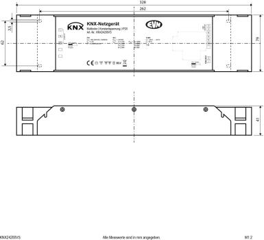 EVN KNX Multicolor-Aktor inkl. Netzgerät, 100-240V/AC (KNX24200VS)
