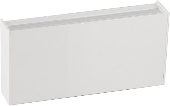 ARDEBO.de EVN LED Wandleuchte, 2-flmg., IP20, 200-240V, 2x4W, 3000-5700K, 2x350lm-2x475lm, weiß (WA20080125)