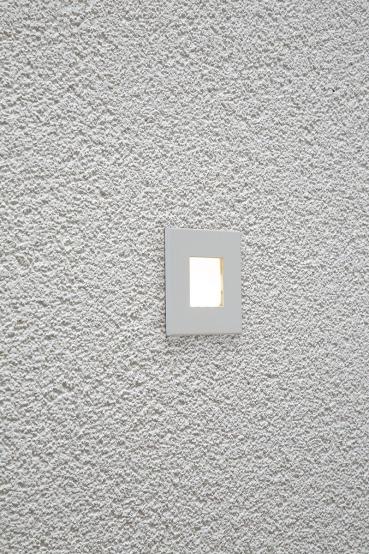 EVN LQ-Serie LED Wandeinbau, IP44, 12V/DC, 0,6W, 3000K, weiß (LQ4602W)