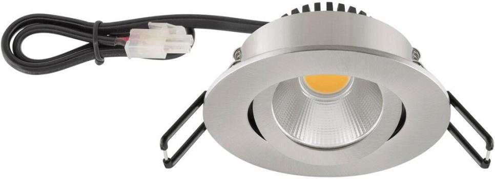ARDEBO.de EVN PC20-Serie LED Deckeneinbau, rund, schwenkbar, IP20, 350mA, 6W, 3000K, 620lm, EDS-Optik (PC20061302)